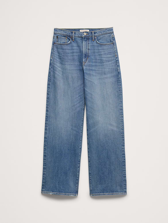 High-Rise Relaxed Wide-Leg Jean