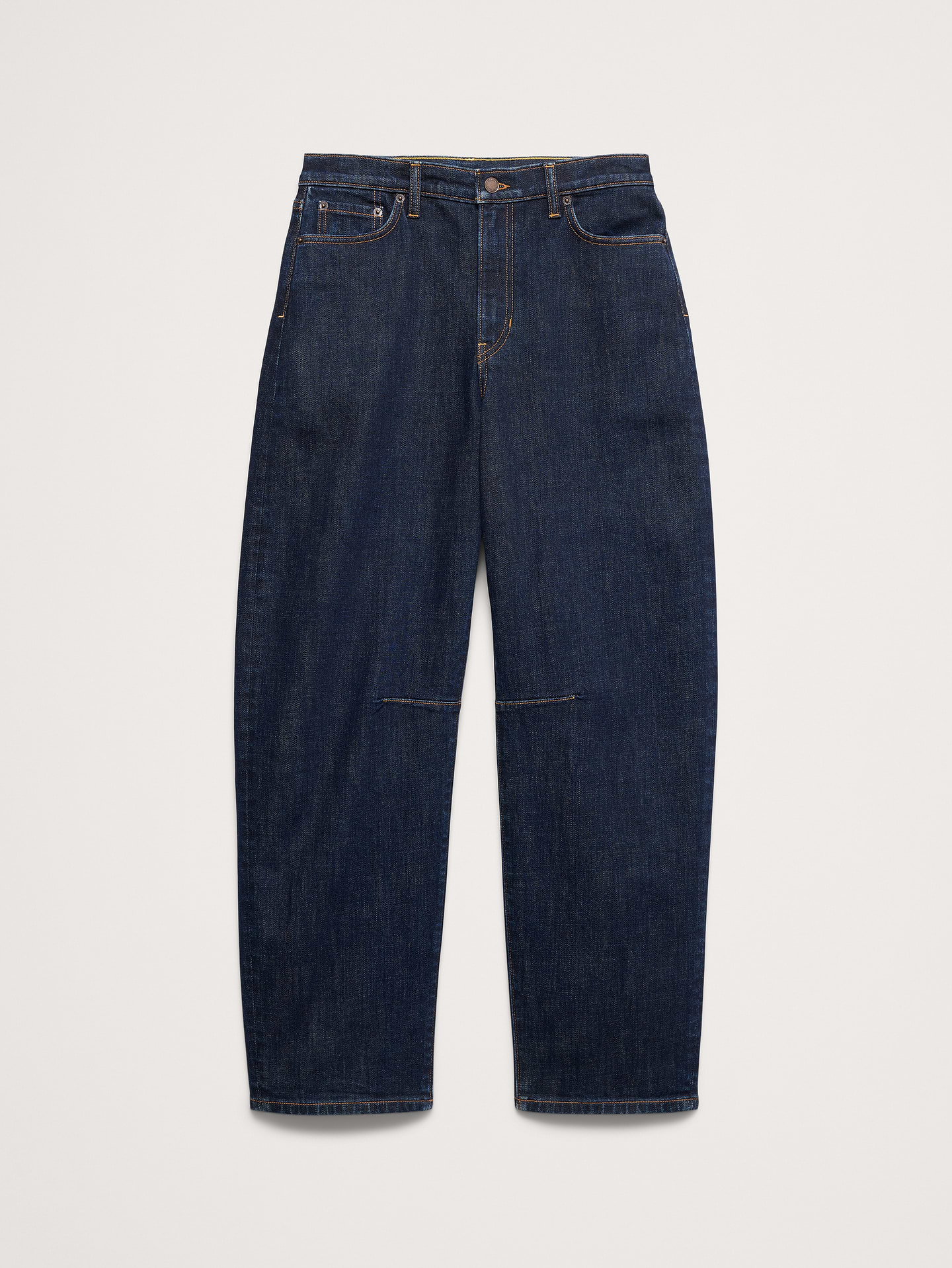 Image number 5 showing, Mid-Rise Barrel Crop Jean