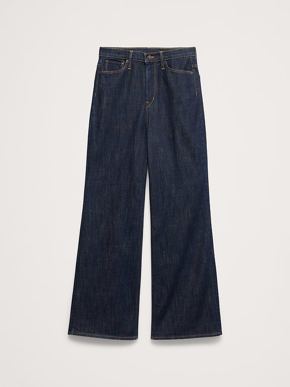 Ultra High-Rise Flare Jean