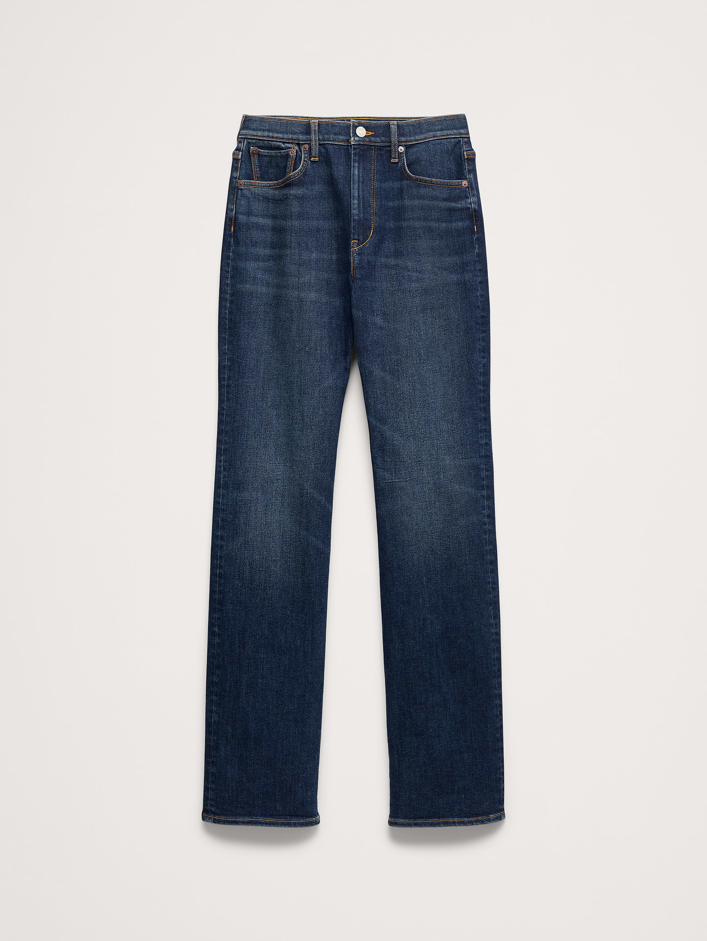 L'image numéro 5 présente Jean étroit à taille haute