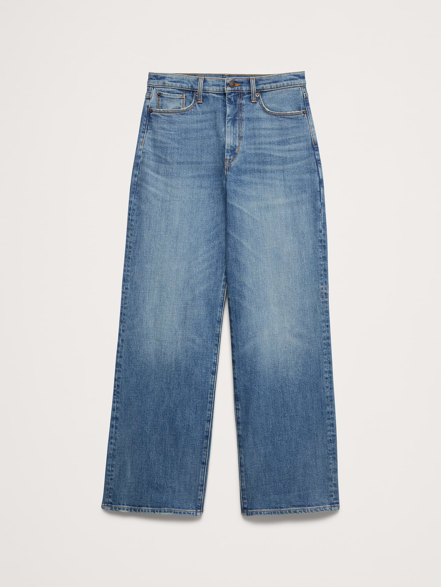 Image number 5 showing, High-Rise Relaxed Wide-Leg Jean