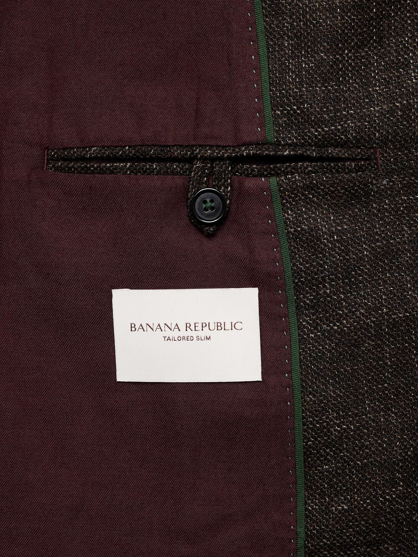 Image number 7 showing, Tailored Slim Italian Tweed Suit Jacket