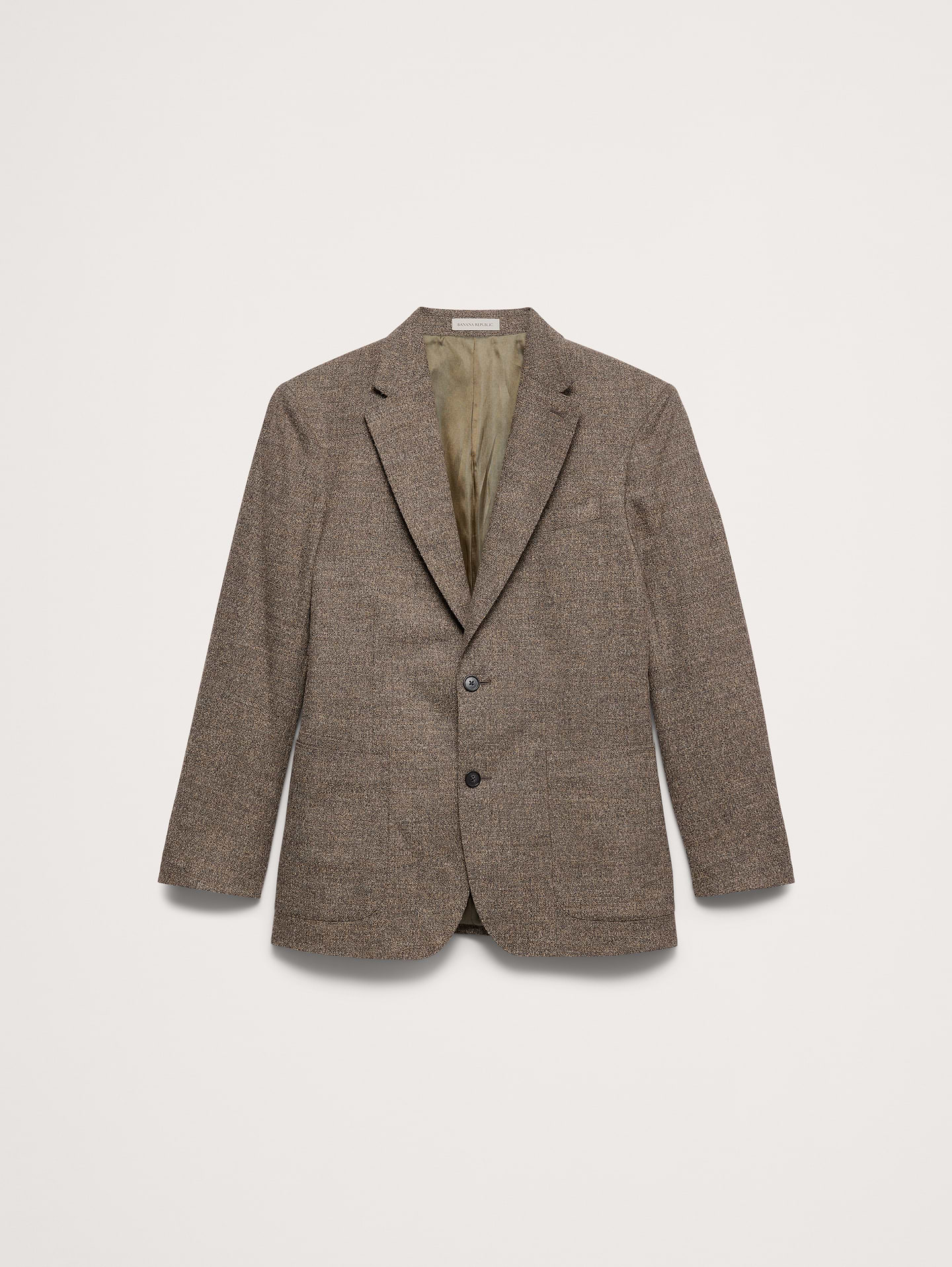 Image number 5 showing, Slim Flannel Pleated Suit Jacket