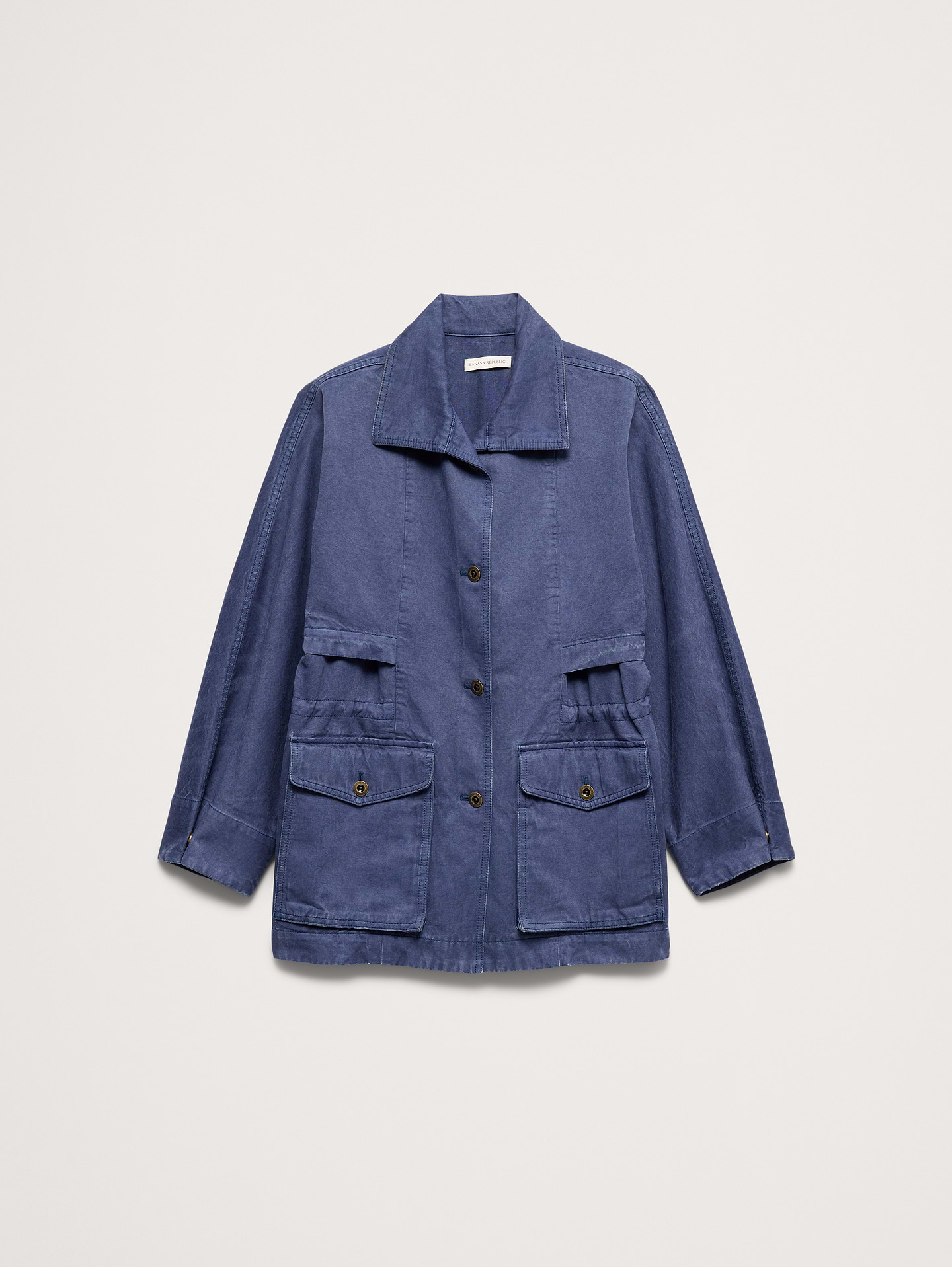 Image number 5 showing, Cinched-Waist Utility Jacket