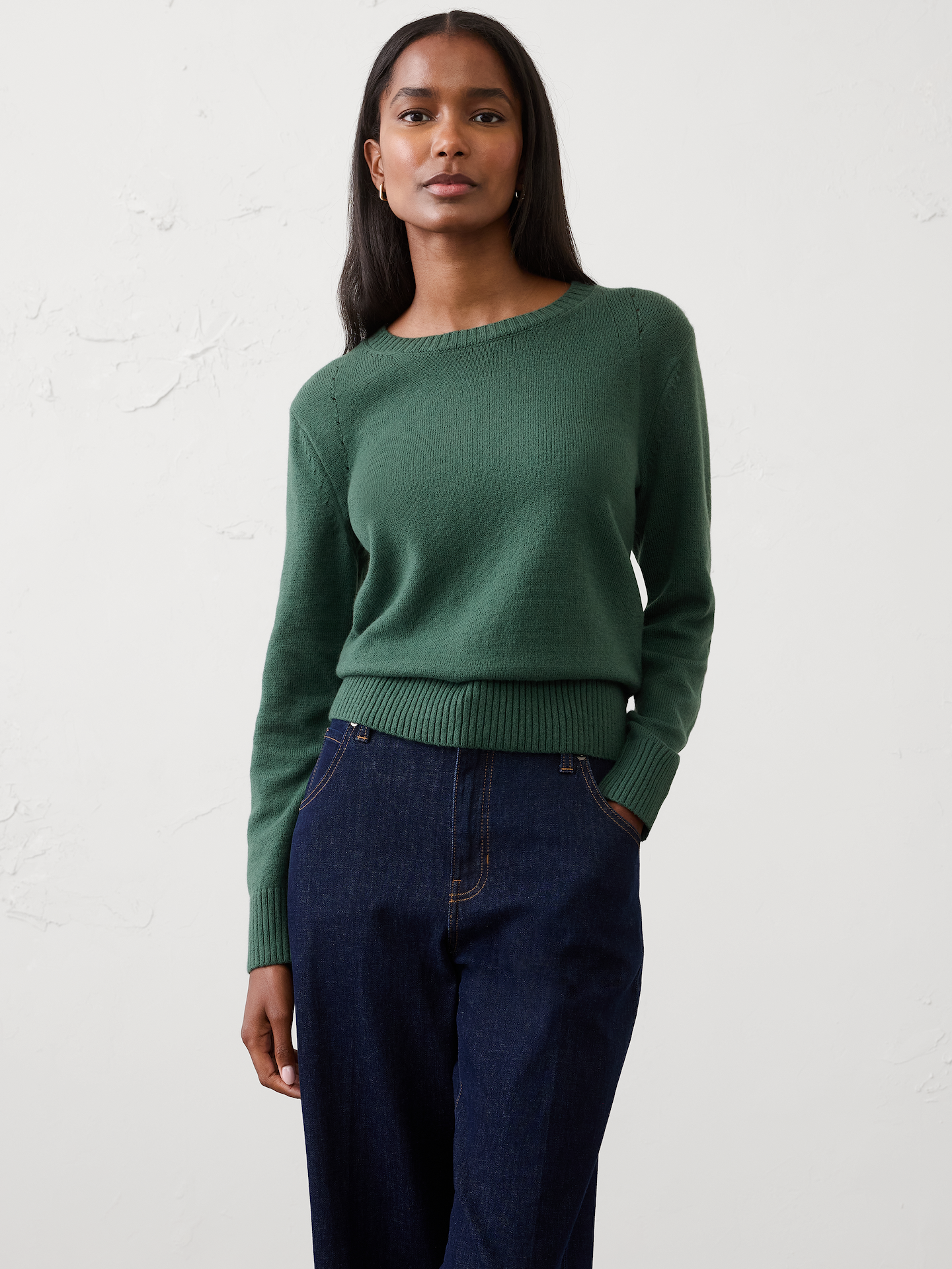 Image number 1 showing, Perfectly Soft Crew-Neck Sweater