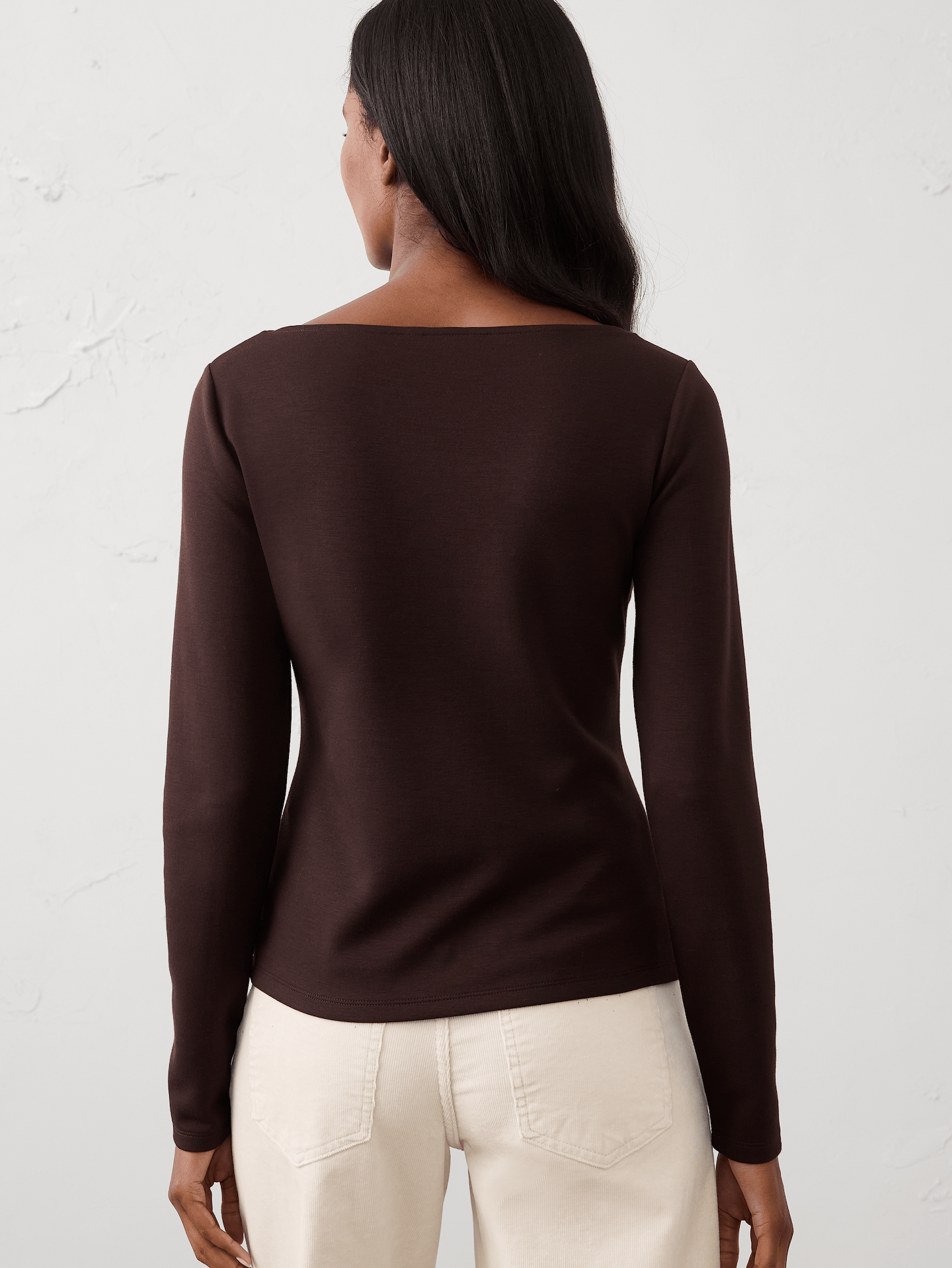 Image number 2 showing, Soft Touch Boatneck Top