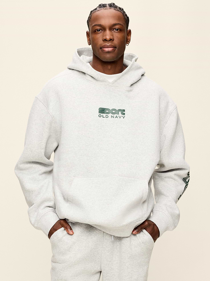 Image 1 of 4, built-in hood, long sleeves, kangaroo pocket, rib-knit trim, pullover style, Product #915725