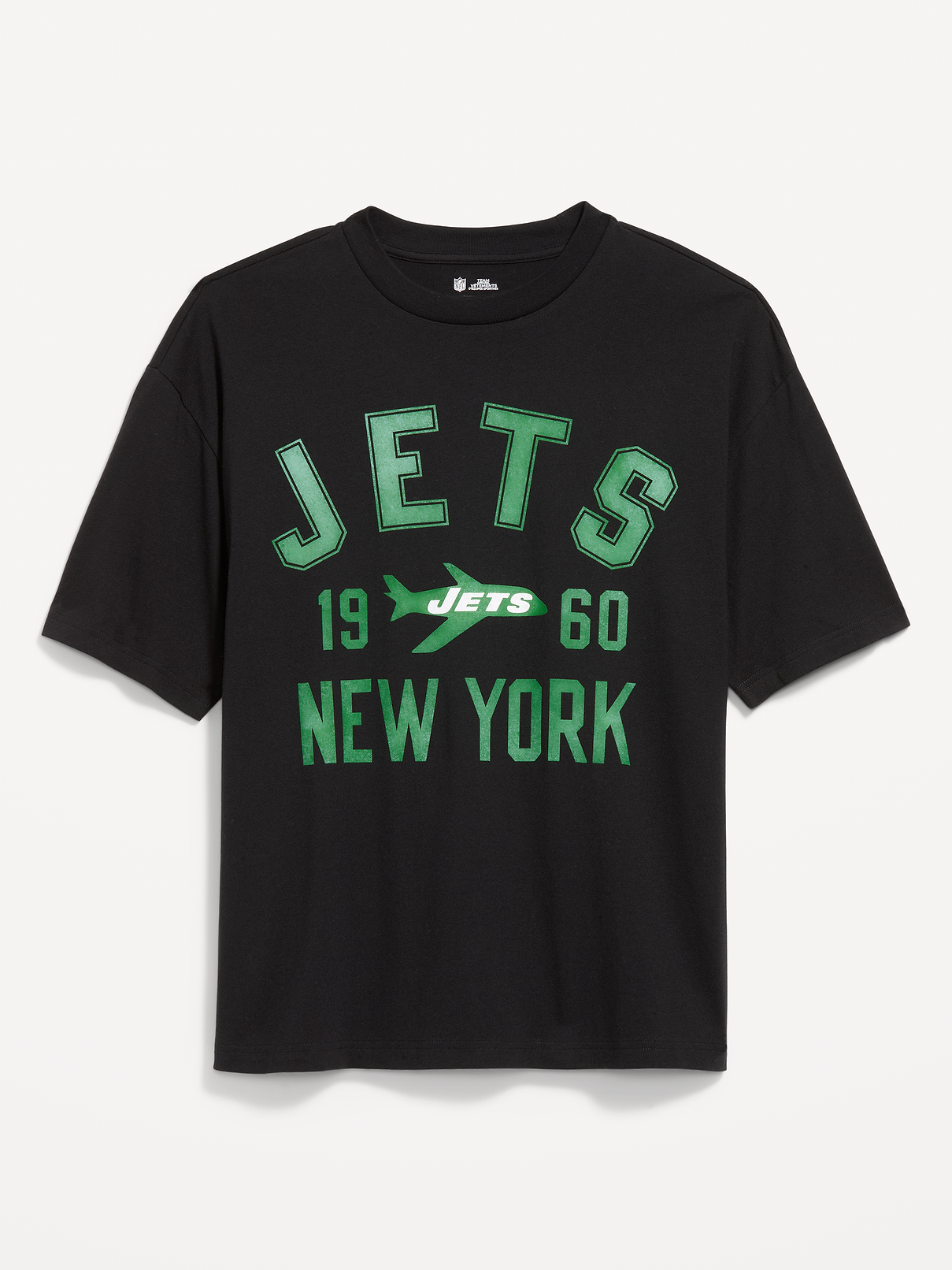 Image number 1 showing, New York Jets Oversized Graphic T-Shirt for Men