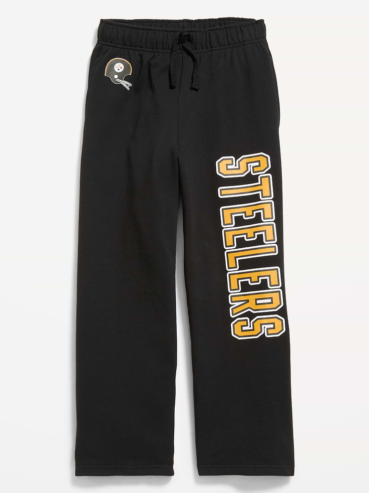 Image 3 of 5, Pittsburgh Steelers Ultra Baggy Sweatpants for Kids