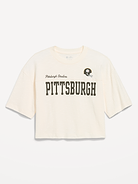 Image number 4 showing, Pittsburgh Steelers Vintage Oversized T-Shirt for Women