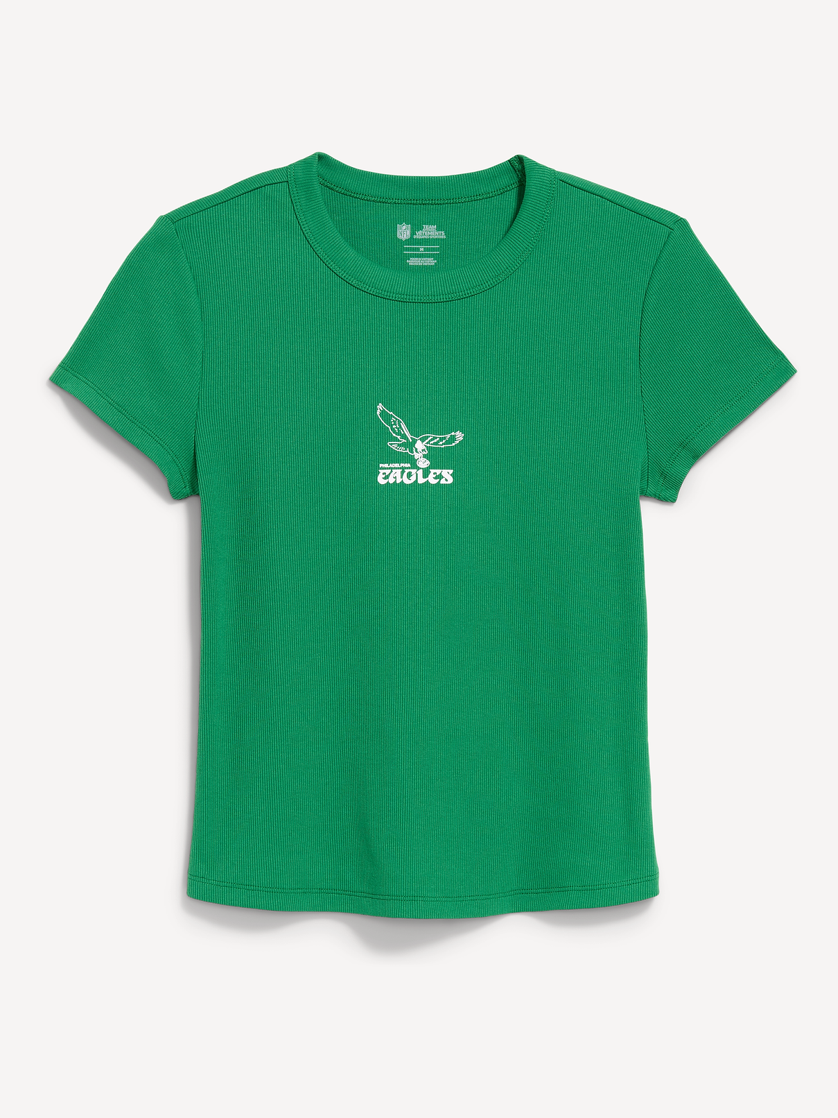 Image number 1 showing, Philadelphia Eagles Snug Crop T-Shirt for Women