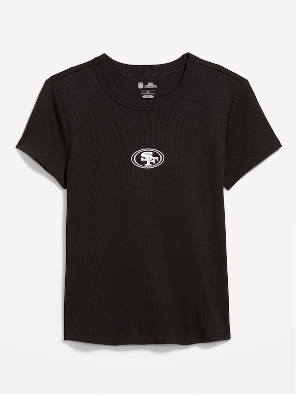 San Francisco 49ers Snug Crop T-Shirt for Women