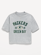 Image number 2 showing, Green Bay Packers Oversized Boxy Graphic T-Shirt for Boys