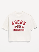 Image number 2 showing, San Francisco 49ers Oversized Boxy Graphic T-Shirt for Boys