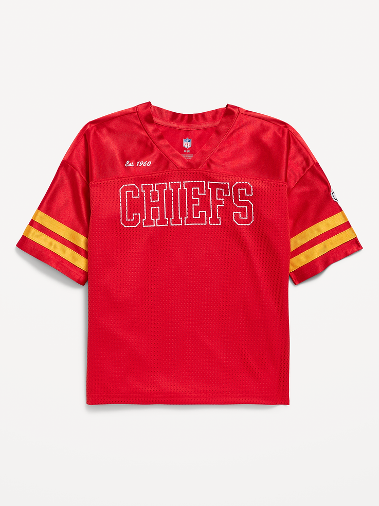Image 2 of 4, Kansas City Chiefs Lifestyle Jersey T-Shirt for Kids