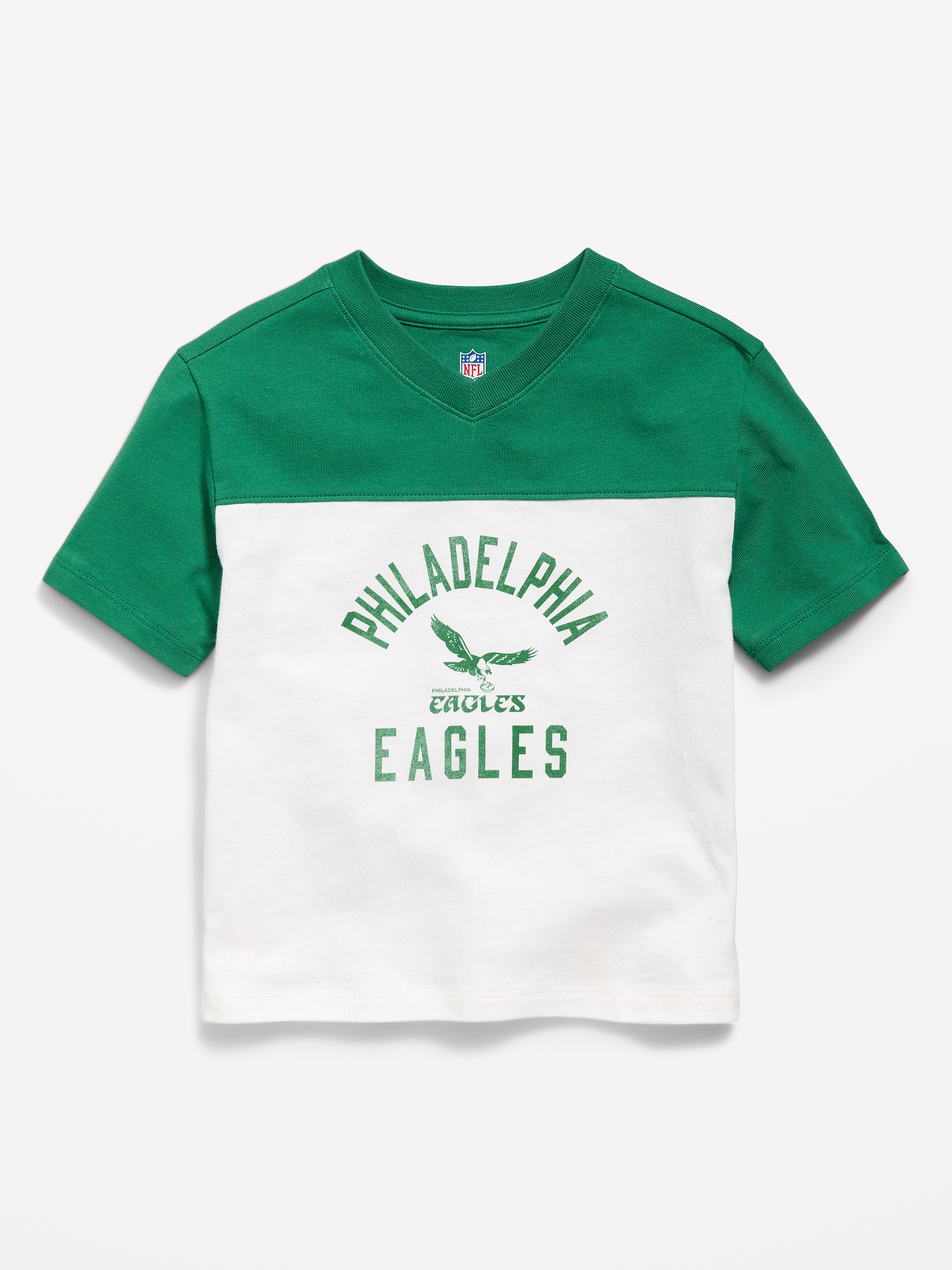Image number 2 showing, Philadelphia Eagles Oversized Graphic Football T-Shirt for Toddler Boys