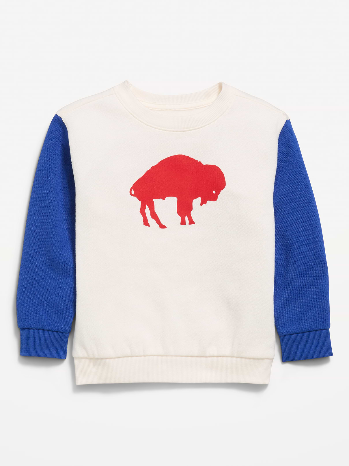 Image number 2 showing, Buffalo Bills Oversized Crew-Neck Sweatshirt for Toddler Boys