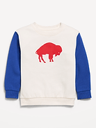 Image number 2 showing, Buffalo Bills Oversized Crew-Neck Sweatshirt for Toddler Boys
