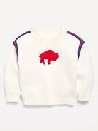 Image number 2 showing, Buffalo Bills Crew-Neck Sweater for Toddler Girls