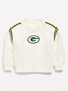 Image number 2 showing, Green Bay Packers Crew-Neck Sweater for Toddler Girls