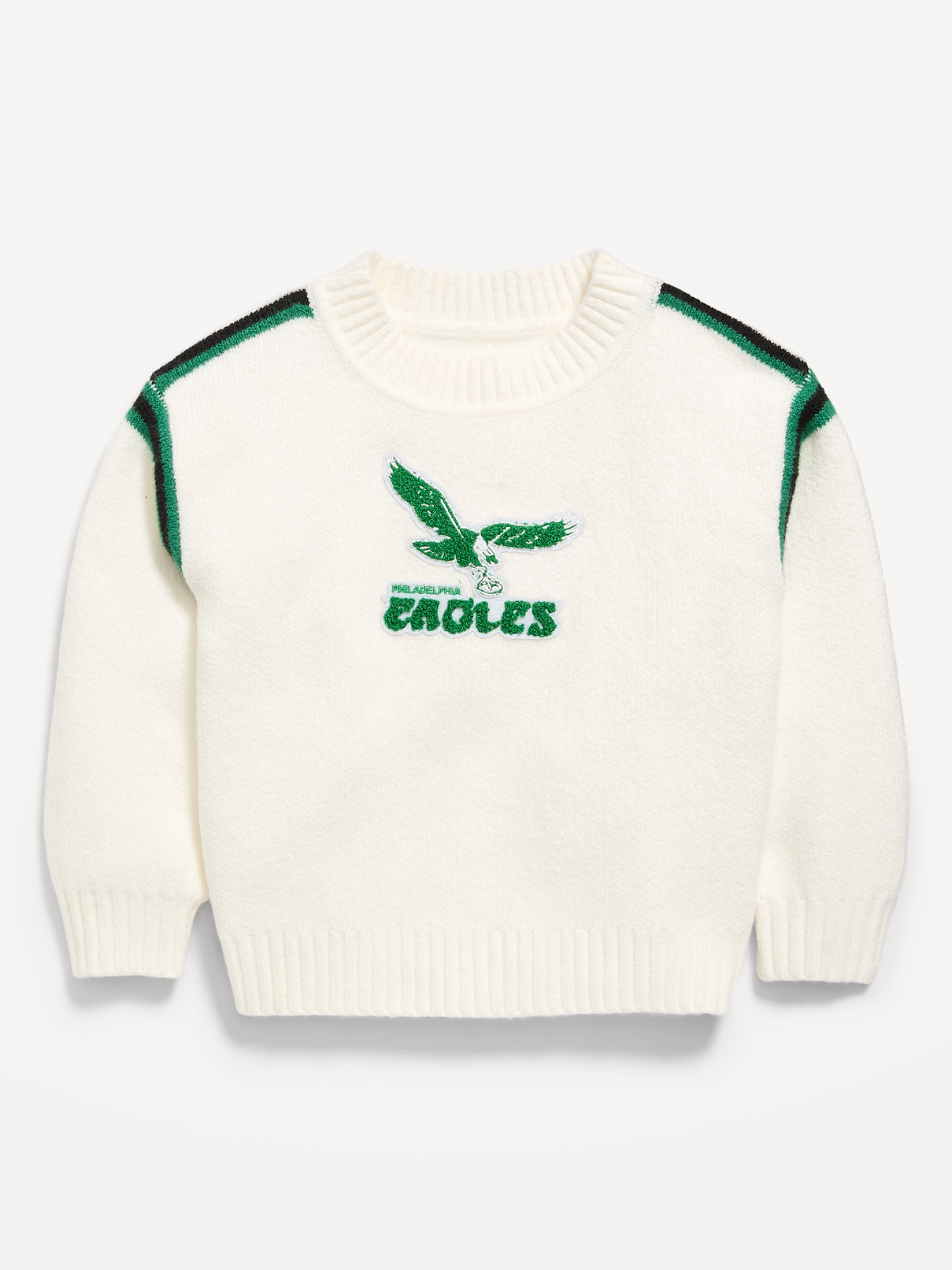 Image number 2 showing, Philadelphia Eagles Crew-Neck Sweater for Toddler Girls