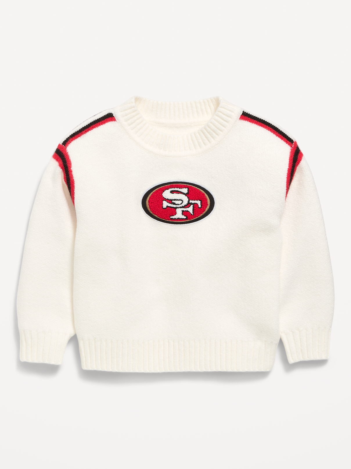 Image number 2 showing, San Francisco 49ers Crew-Neck Sweater for Toddler Girls