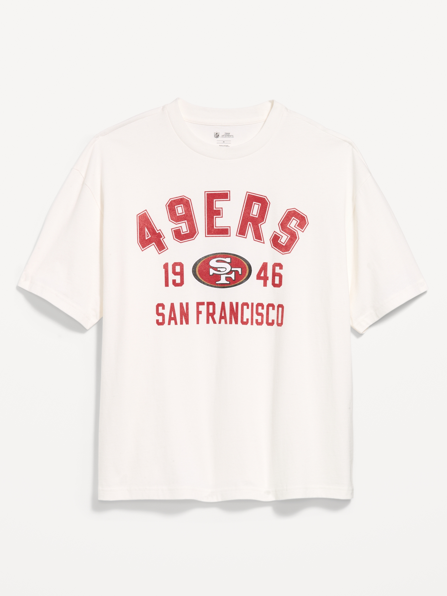 San Francisco 49ers Oversized Graphic T-Shirt for Men | Old Navy