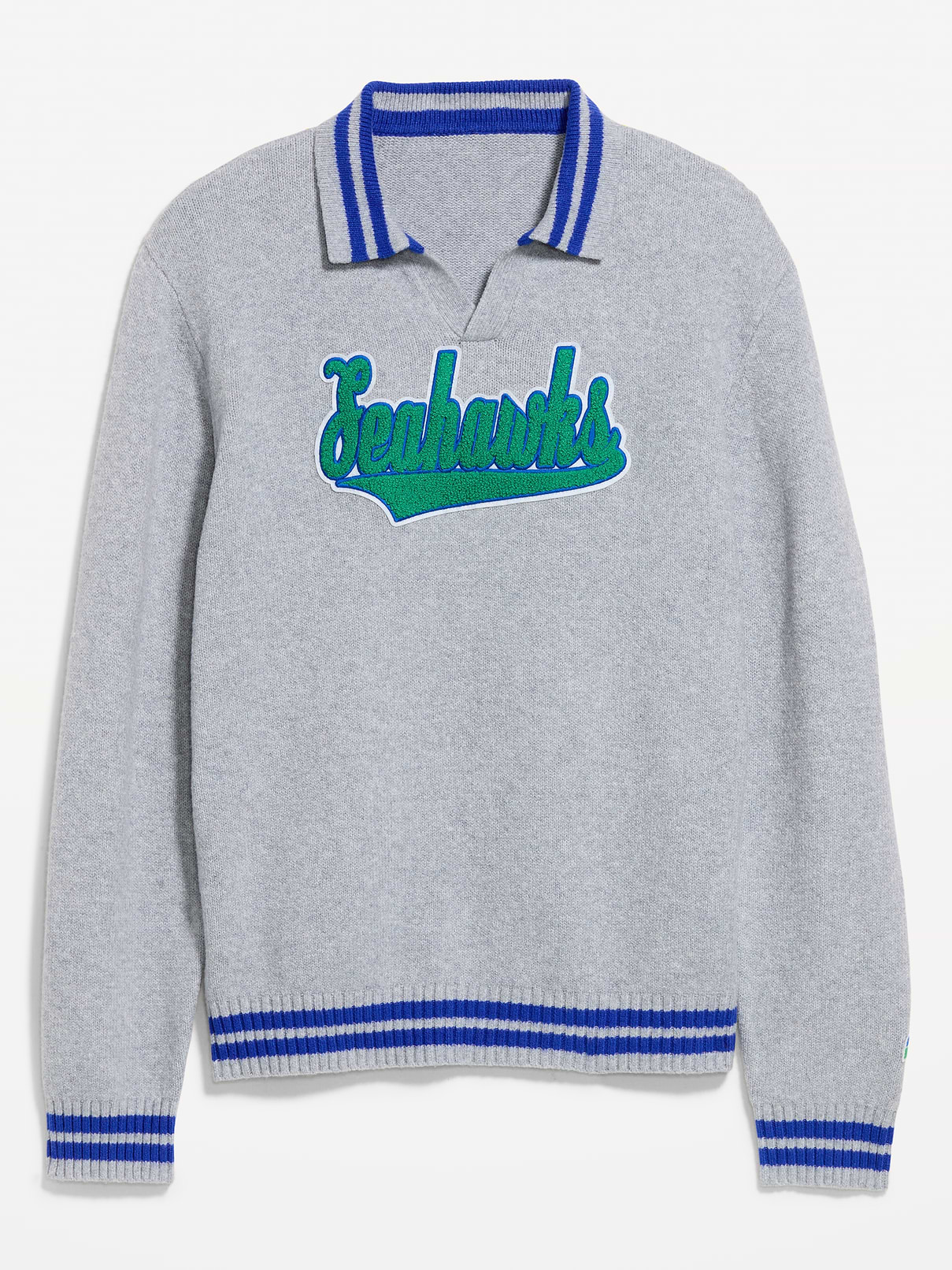 Image number 4 showing, Seattle Seahawks Collared Sweater for Men