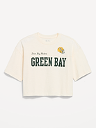 Image number 4 showing, Green Bay Packers Vintage Oversized T-Shirt for Women