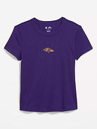 Image number 1 showing, Baltimore Ravens Snug Crop T-Shirt for Women