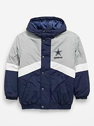 Image number 2 showing, Dallas Cowboys Oversized Crinkled Hooded Jacket for Boys
