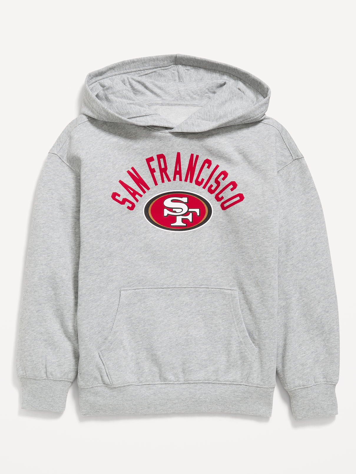 Image number 2 showing, San Francisco 49ers Oversized Pullover Hoodie for Boys
