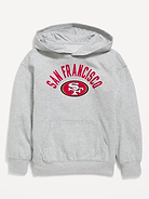 Image number 2 showing, San Francisco 49ers Oversized Pullover Hoodie for Boys