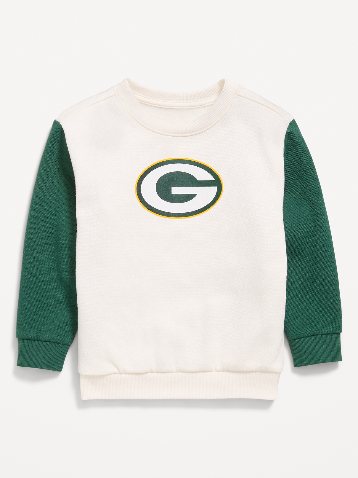 Image number 2 showing, Green Bay Packers Oversized Crew-Neck Sweatshirt for Toddler Boys