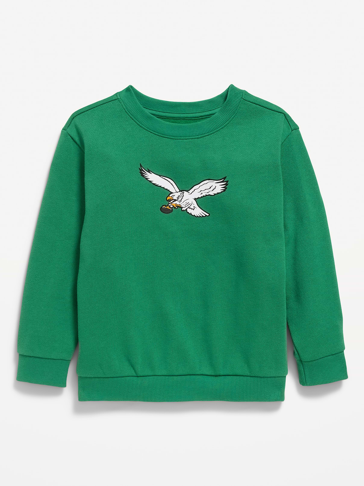 Image number 2 showing, Philadelphia Eagles Oversized Crew-Neck Sweatshirt for Toddler Boys