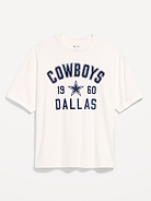 Image number 4 showing, Dallas Cowboys Oversized Graphic T-Shirt for Men