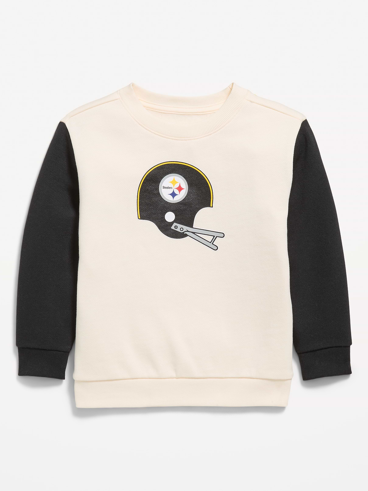 Image number 2 showing, Pittsburgh Steelers Oversized Crew-Neck Sweatshirt for Toddler Boys