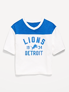 Image number 2 showing, Detroit Lions Oversized Graphic Football T-Shirt for Girls
