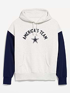 Image 4 of 5, Dallas Cowboys Oversized Pullover Hoodie for Adults