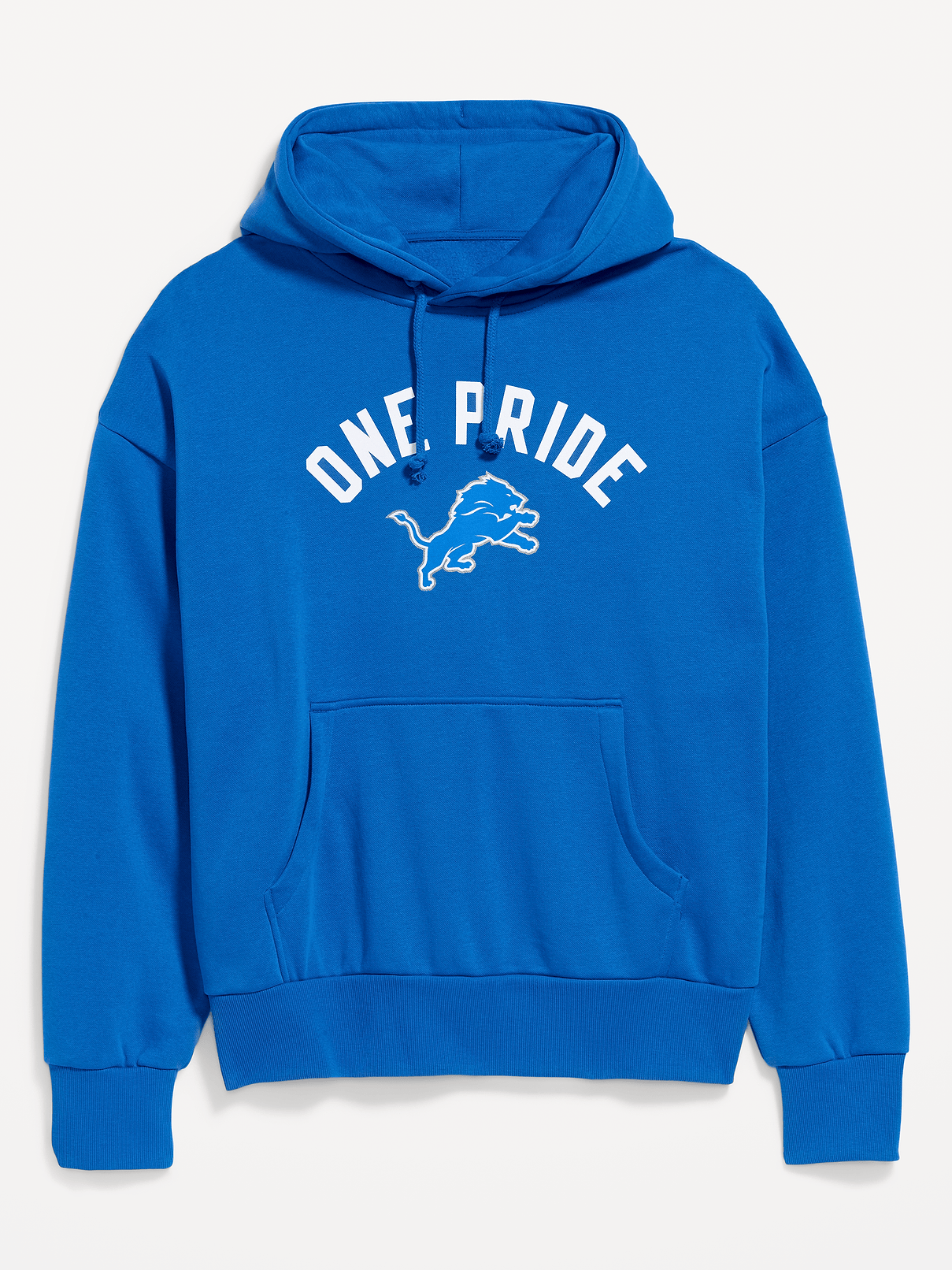 Image 4 of 5, Detroit Lions Oversized Pullover Hoodie for Adults
