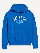 Image 4 of 5, Detroit Lions Oversized Pullover Hoodie for Adults
