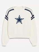 Image number 4 showing, Dallas Cowboys Cropped Sweater for Women