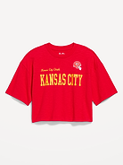 Image number 4 showing, Kansas City Chiefs Vintage Oversized T-Shirt for Women
