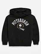 Image number 2 showing, Pittsburgh Steelers Oversized Pullover Hoodie for Boys
