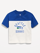 Image number 2 showing, Seattle Seahawks Oversized Graphic Football T-Shirt for Toddler Boys