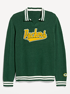 Image number 4 showing, Green Bay Packers Collared Sweater for Men