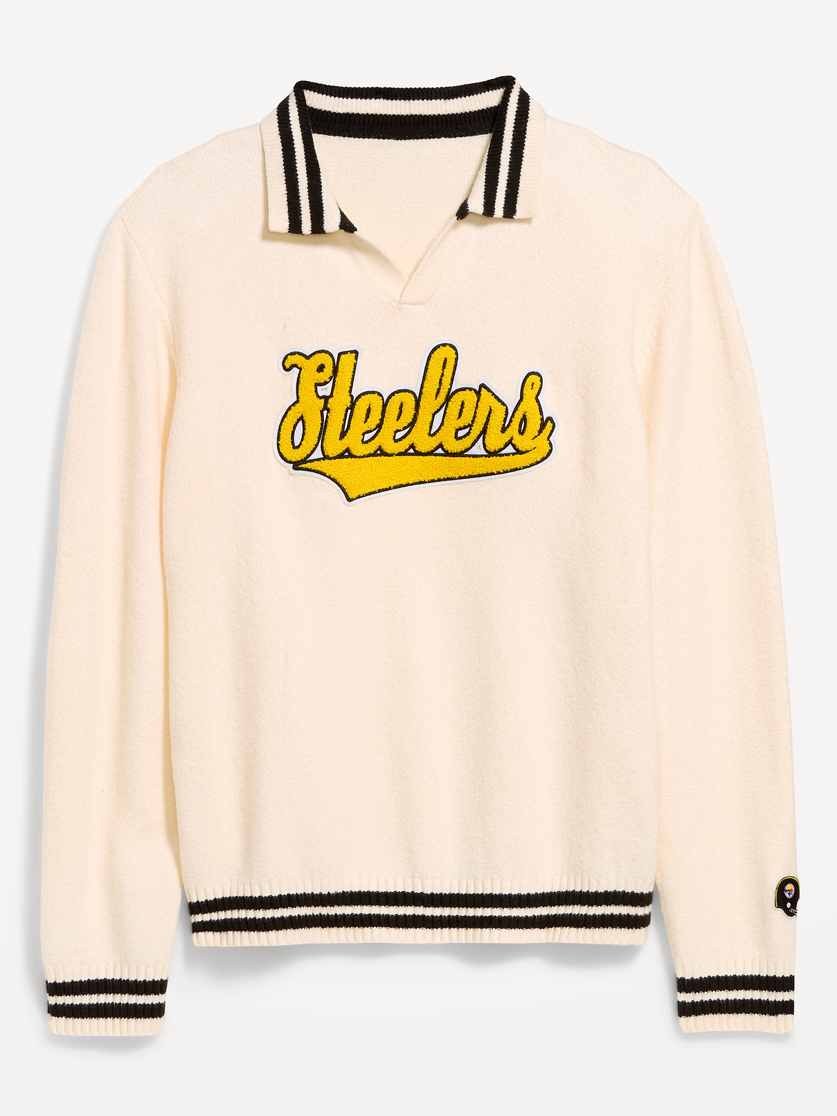Image number 4 showing, Pittsburgh Steelers Collared Sweater for Men