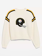 Image number 4 showing, Pittsburgh Steelers Cropped Sweater for Women
