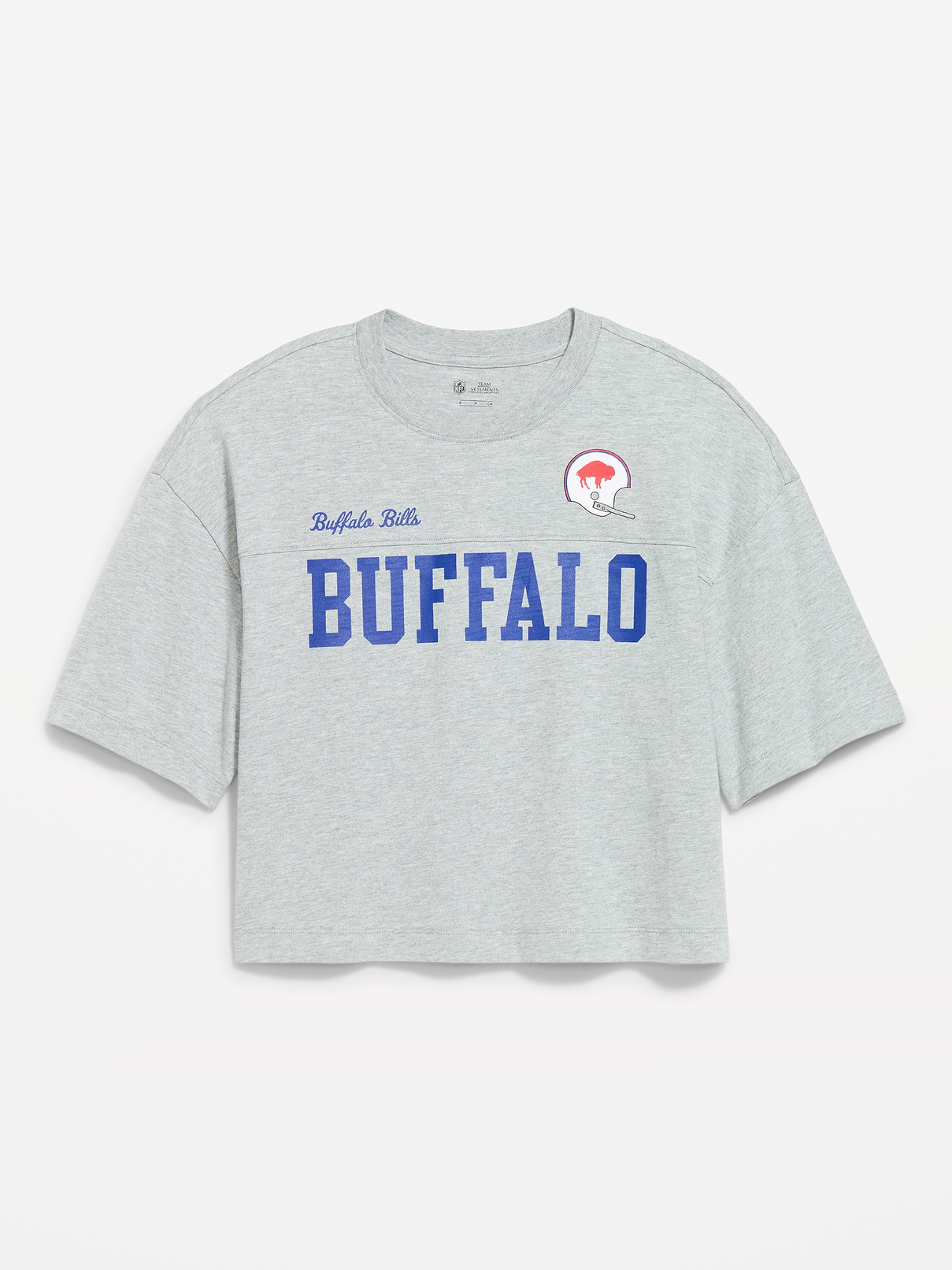 Image number 4 showing, Buffalo Bills Vintage Oversized T-Shirt for Women