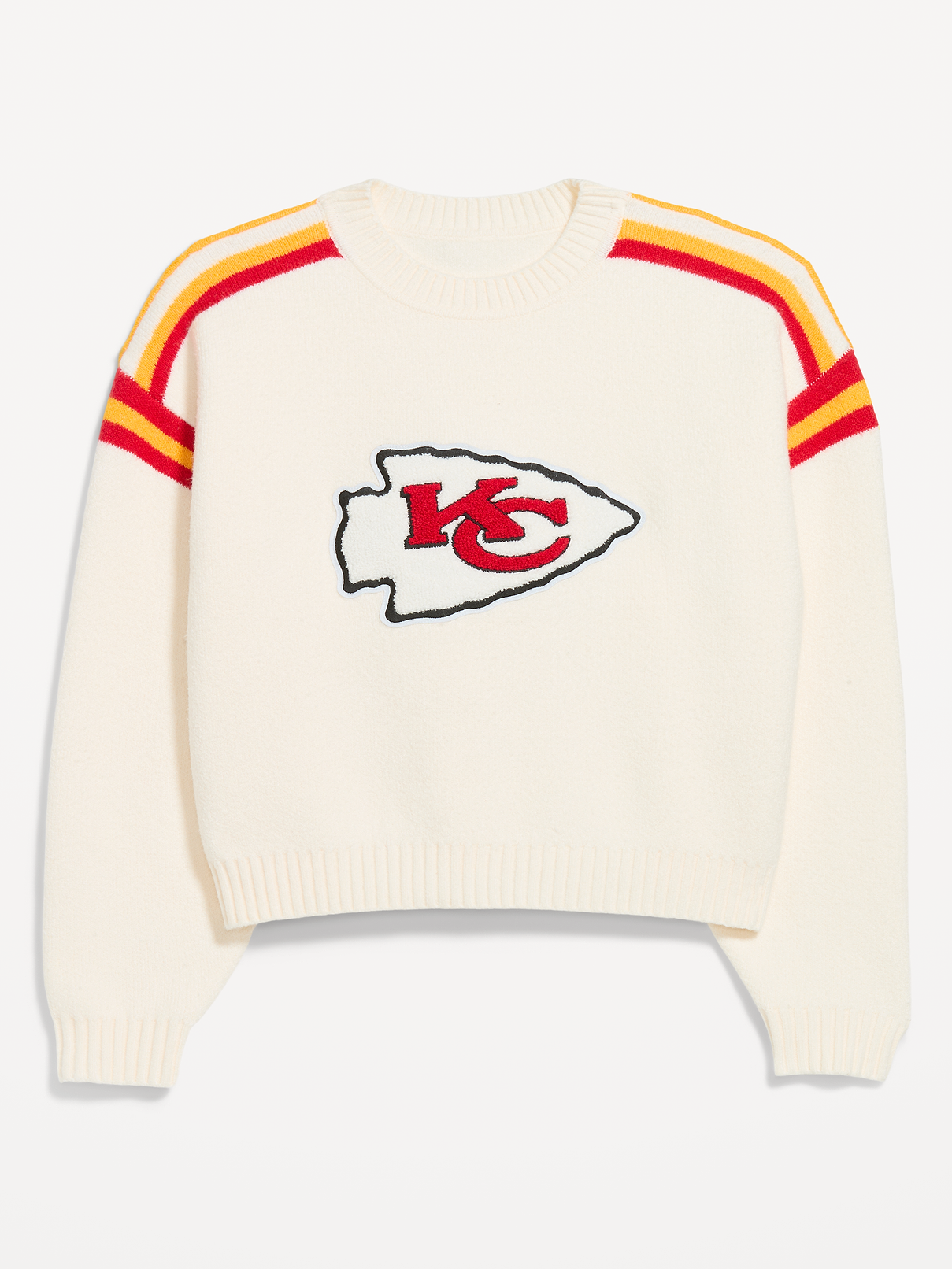 Image number 4 showing, Kansas City Chiefs Cropped Sweater for Women